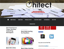 Tablet Screenshot of ichitect.com